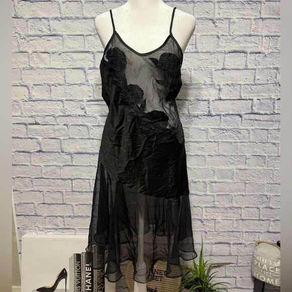 Vintage Victoria's Secret Gold Label Slip Dress - Picture 1 of 11